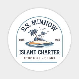 SS MINNOW ISLAND CHARTER EST 1964 - GILLIGANS ISLAND Magnet